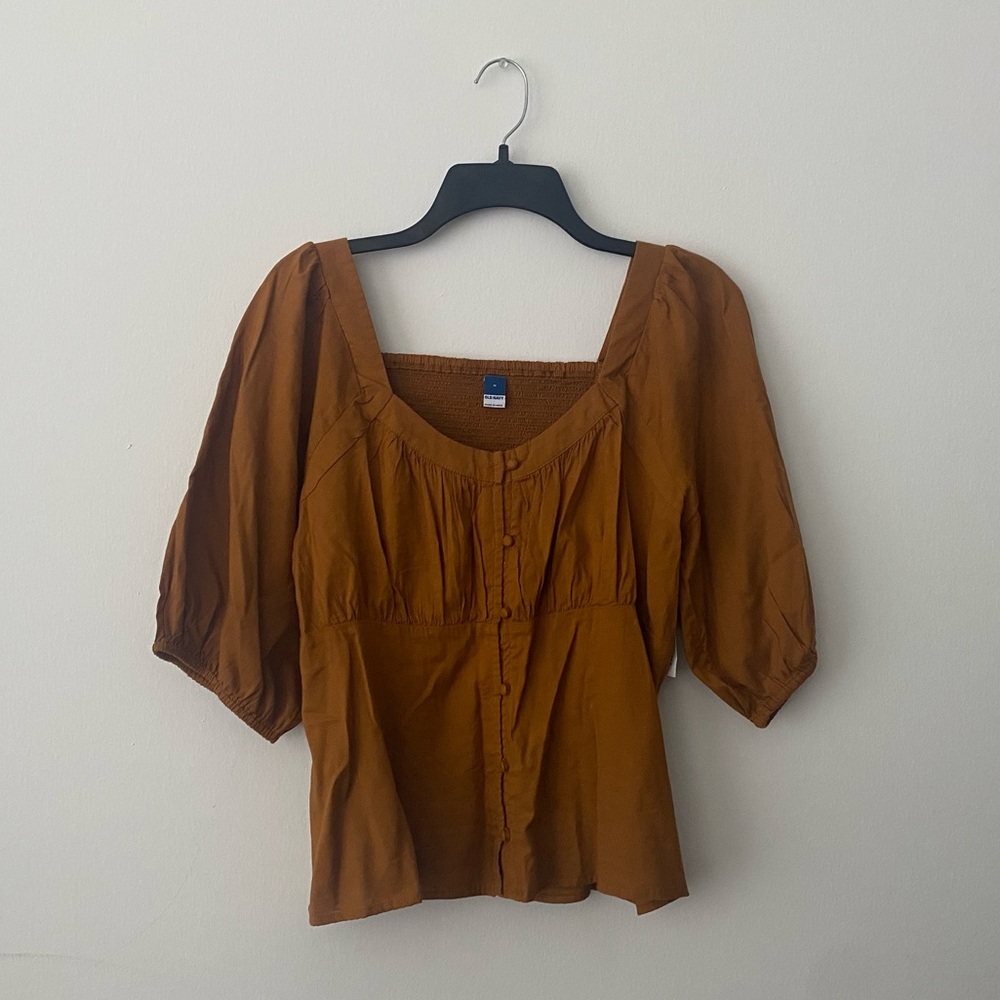 Old Navy Women's Puff Sleeve Blouse